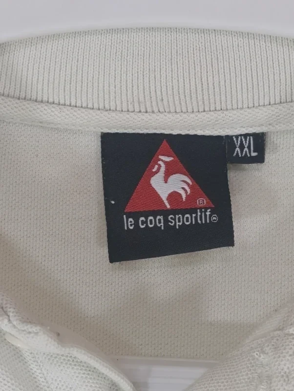 Le Coq Sportif White Polo XXL R312 – photo 3